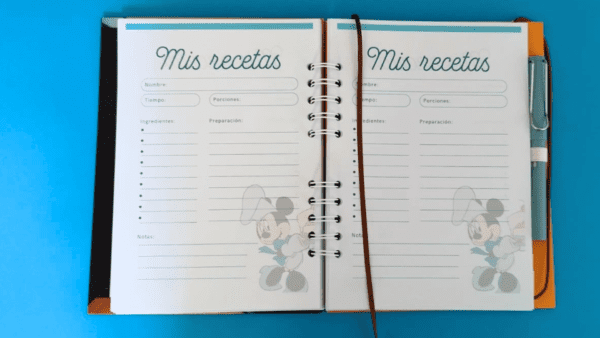 Recetario Mickey Mouse A5 - Image 4