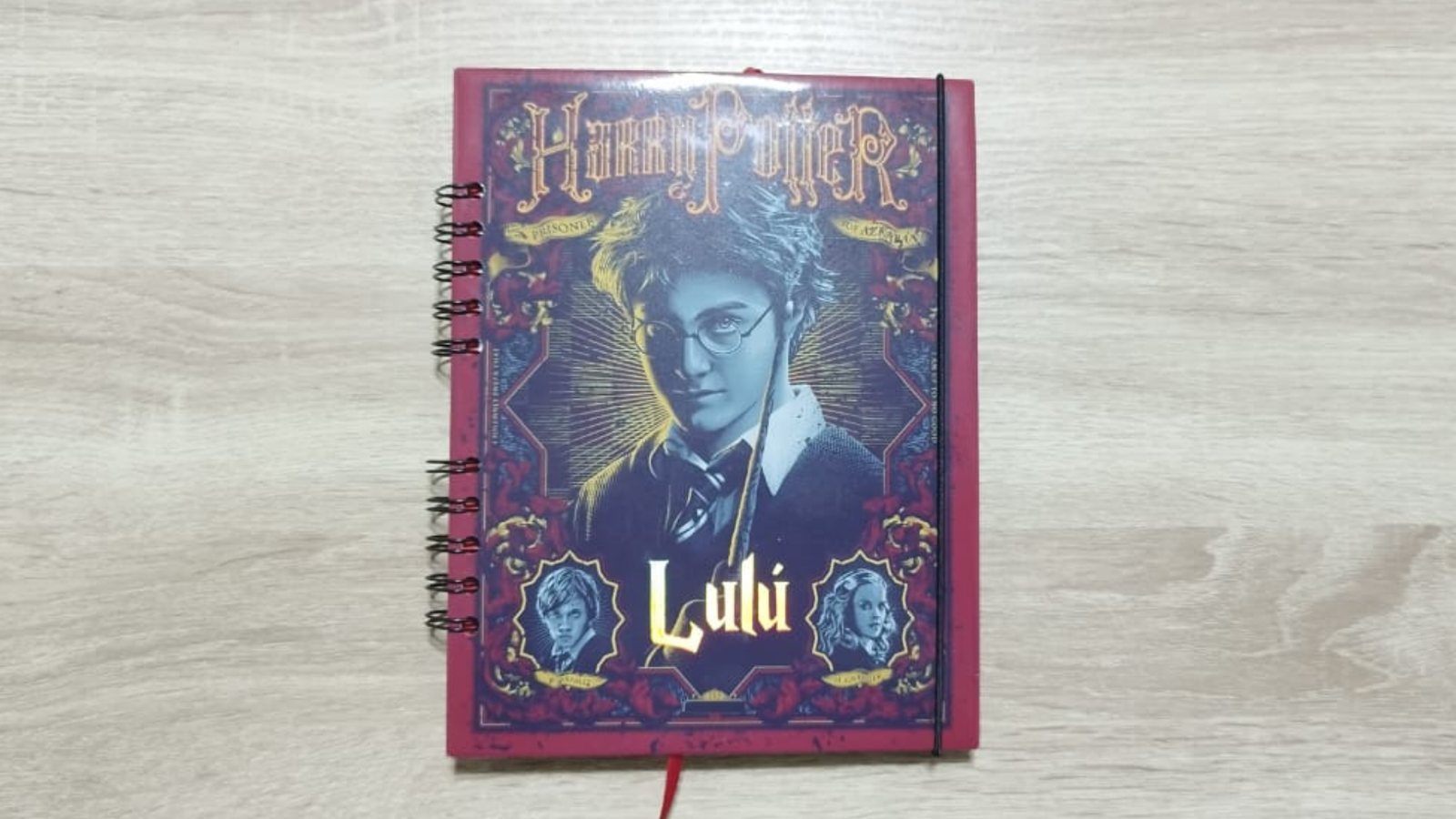 libreta personalizada Harry Potter