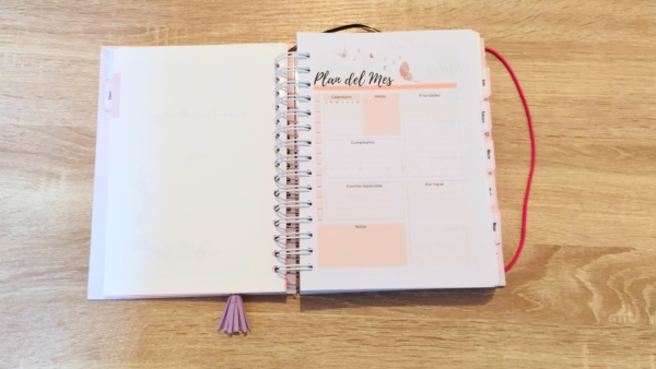 Agenda anual personalizada