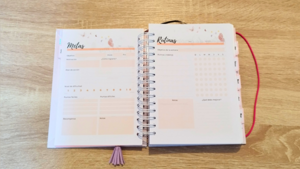 Agenda anual personalizada