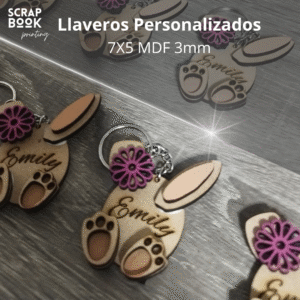 30 Llaveros conejito