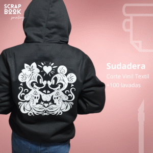 Sudadera personalizada con vinil textil