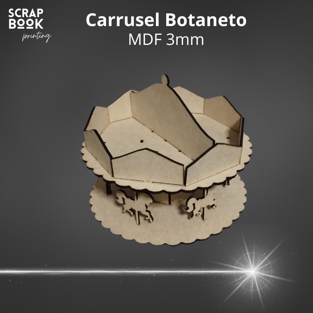 Carrusel Botanero MDF