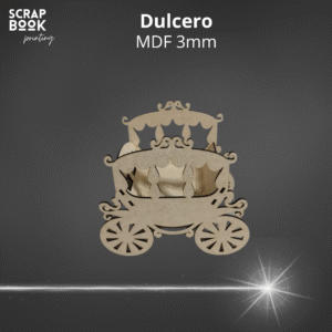 Dulcero carretilla MDF