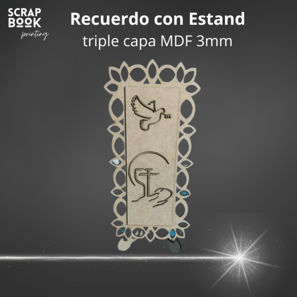Docena Recuerdo Oración con Estand - Image 2